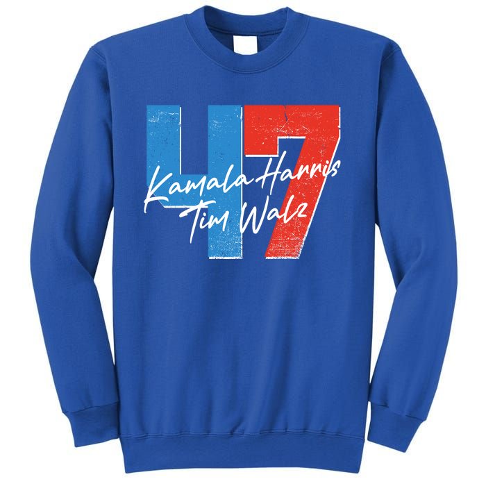 Kamala Harris Tim Walz 47 2024 Election Sweatshirt