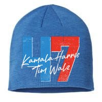 Kamala Harris Tim Walz 47 2024 Election Sustainable Beanie