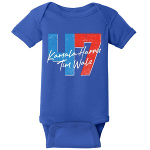 Kamala Harris Tim Walz 47 2024 Election Baby Bodysuit