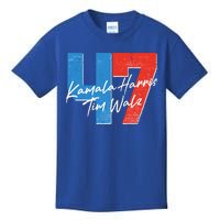 Kamala Harris Tim Walz 47 2024 Election Kids T-Shirt