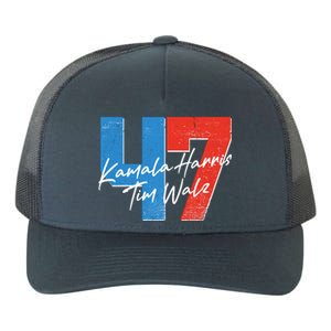 Kamala Harris Tim Walz 47 2024 Election Yupoong Adult 5-Panel Trucker Hat