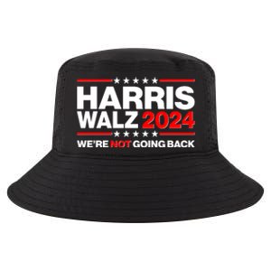 Kamala Harris Tim Walz 2024 Election Were Not Going Back Cool Comfort Performance Bucket Hat