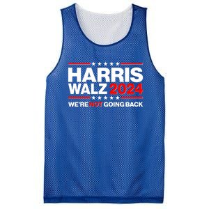 Kamala Harris Tim Walz 2024 Election Were Not Going Back Mesh Reversible Basketball Jersey Tank