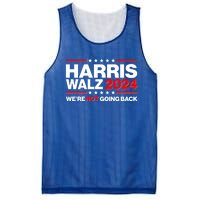 Kamala Harris Tim Walz 2024 Election Were Not Going Back Mesh Reversible Basketball Jersey Tank