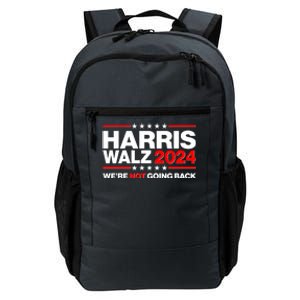 Kamala Harris Tim Walz 2024 Election Were Not Going Back Daily Commute Backpack