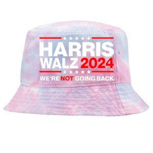 Kamala Harris Tim Walz 2024 Election Were Not Going Back Tie-Dyed Bucket Hat