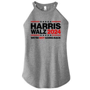 Kamala Harris Tim Walz 2024 Election Were Not Going Back Women's Perfect Tri Rocker Tank