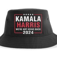 Kamala Harris T WeRe Not Going Back Vote For 2024 Sustainable Bucket Hat