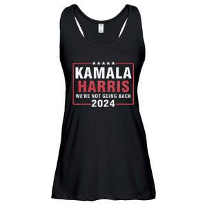 Kamala Harris T WeRe Not Going Back Vote For 2024 Ladies Essential Flowy Tank