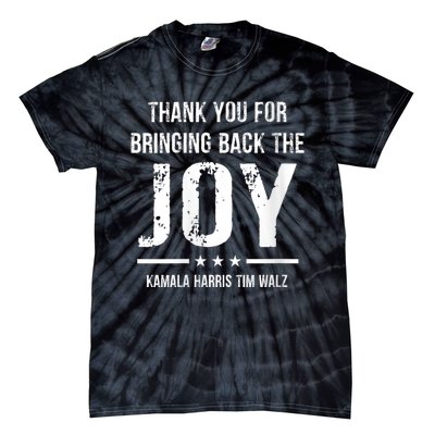 Kamala Harris Tim Walz Waltz 2024 Joyful Warriors Tie-Dye T-Shirt