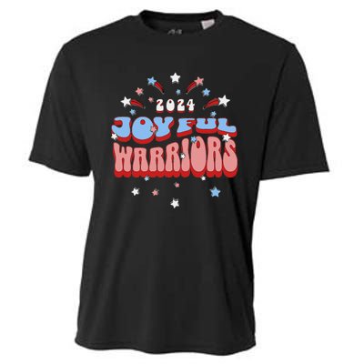 Kamala Harris Tim Walz Joyful Warrirors 2024 Cooling Performance Crew T-Shirt