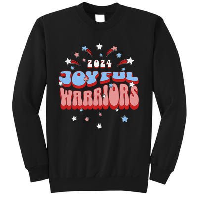 Kamala Harris Tim Walz Joyful Warrirors 2024 Sweatshirt