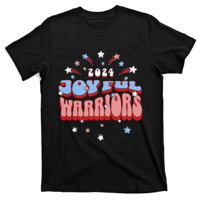 Kamala Harris Tim Walz Joyful Warrirors 2024 T-Shirt