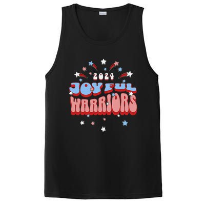 Kamala Harris Tim Walz Joyful Warrirors 2024 PosiCharge Competitor Tank