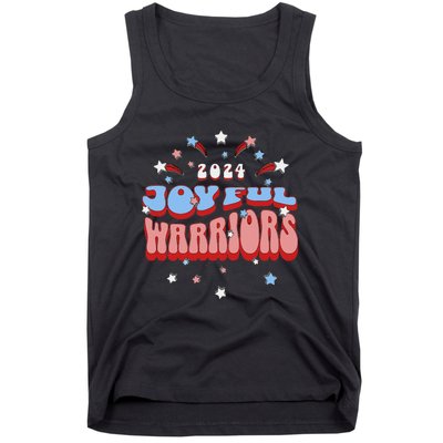 Kamala Harris Tim Walz Joyful Warrirors 2024 Tank Top