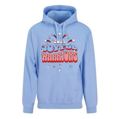 Kamala Harris Tim Walz Joyful Warrirors 2024 Unisex Surf Hoodie