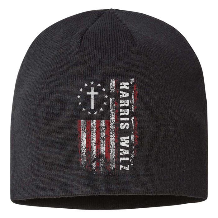 Kamala Harris Tim Walz Waltz Election Party Wear Sustainable Beanie