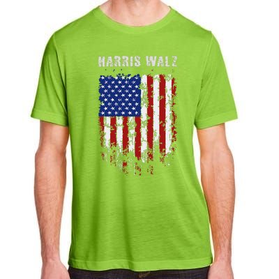 Kamala Harris Tim Walz Waltz Election Party Wear Adult ChromaSoft Performance T-Shirt