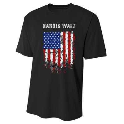 Kamala Harris Tim Walz Waltz Election Party Wear Performance Sprint T-Shirt