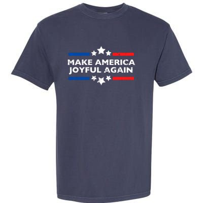 Kamala Harris Tim Walz Waltz 2024 Joyful Warriors Garment-Dyed Heavyweight T-Shirt