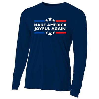 Kamala Harris Tim Walz Waltz 2024 Joyful Warriors Cooling Performance Long Sleeve Crew