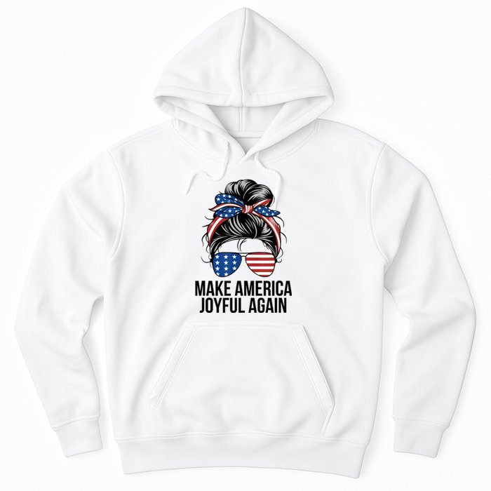 Kamala Harris Tim Walz Waltz 2024 Joyful Warriors Make America Joyful Again Hoodie