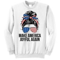 Kamala Harris Tim Walz Waltz 2024 Joyful Warriors Make America Joyful Again Sweatshirt