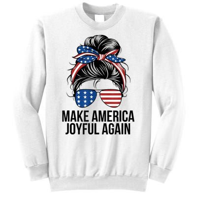 Kamala Harris Tim Walz Waltz 2024 Joyful Warriors Make America Joyful Again Sweatshirt