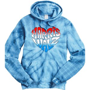 Kamala Harris Tim Waltz For Madam President 2024 Tie Dye Hoodie