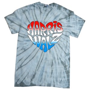 Kamala Harris Tim Waltz For Madam President 2024 Tie-Dye T-Shirt