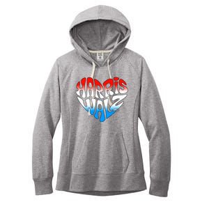 Kamala Harris Tim Waltz For Madam President 2024 Women's Fleece Hoodie