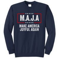 Kamala Harris Tim Walz Waltz 2024 Joyful Warriors Tall Sweatshirt