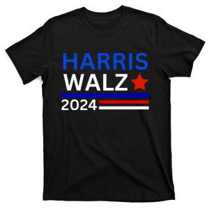 Kamala Harris Tim Walz Waltz 2024 Election Democrat Usa 2024 T-Shirt