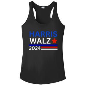 Kamala Harris Tim Walz Waltz 2024 Election Democrat Usa 2024 Ladies PosiCharge Competitor Racerback Tank