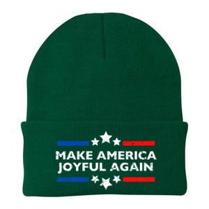 Kamala Harris Tim Walz Waltz 2024 Joyful Warriors Knit Cap Winter Beanie