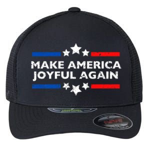 Kamala Harris Tim Walz Waltz 2024 Joyful Warriors Flexfit Unipanel Trucker Cap