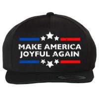 Kamala Harris Tim Walz Waltz 2024 Joyful Warriors Wool Snapback Cap