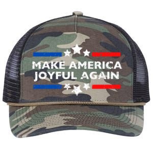 Kamala Harris Tim Walz Waltz 2024 Joyful Warriors Retro Rope Trucker Hat Cap