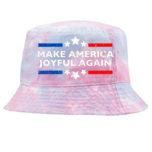 Kamala Harris Tim Walz Waltz 2024 Joyful Warriors Tie-Dyed Bucket Hat