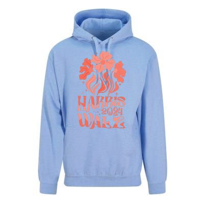 Kamala Harris Tim Walz 2024 Boho Aesthetic Harris Waltz 2024 Unisex Surf Hoodie