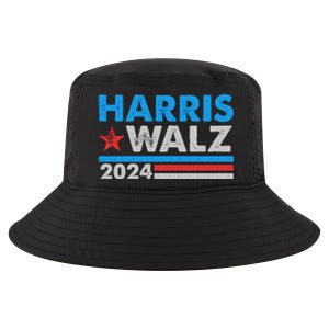 Kamala Harris Tim Walz 2024 Election Distressed Cool Comfort Performance Bucket Hat