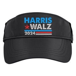 Kamala Harris Tim Walz 2024 Election Distressed Adult Drive Performance Visor