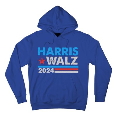 Kamala Harris Tim Walz 2024 Election Distressed Hoodie