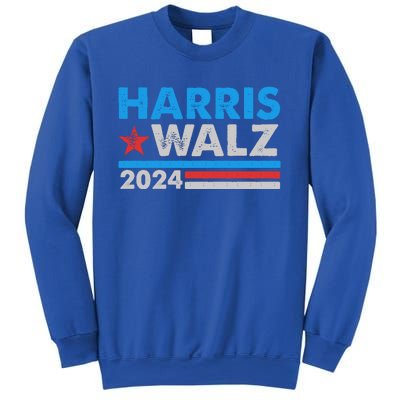 Kamala Harris Tim Walz 2024 Election Distressed Sweatshirt