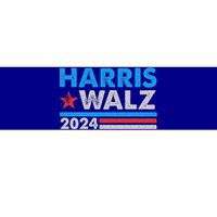 Kamala Harris Tim Walz 2024 Election Distressed Bumper Sticker