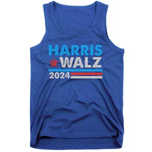 Kamala Harris Tim Walz 2024 Election Distressed Tank Top