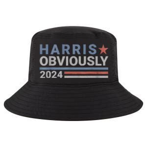 Kamala Harris Tim Walz Obviously Vote Harris Walz Waltz 2024 Cool Comfort Performance Bucket Hat