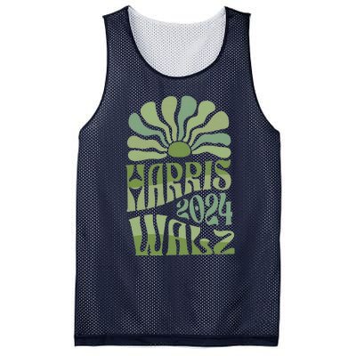 Kamala Harris Tim Walz 2024 Boho Aesthetic Harris Waltz 2024 Mesh Reversible Basketball Jersey Tank