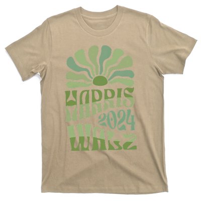 Kamala Harris Tim Walz 2024 Boho Aesthetic Harris Waltz 2024 T-Shirt