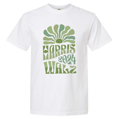 Kamala Harris Tim Walz 2024 Boho Aesthetic Harris Waltz 2024 Garment-Dyed Heavyweight T-Shirt